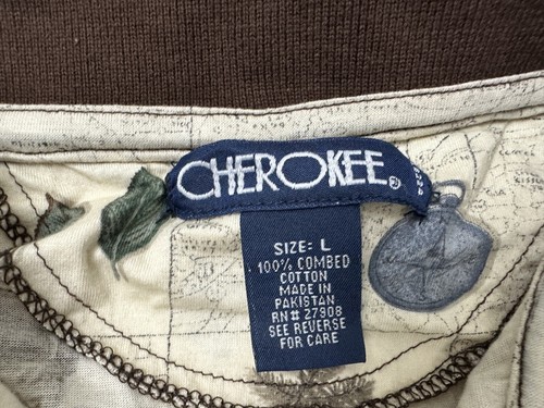 Camisa Polo Cherokee Vintage Años 90 Hombres Grande Pesca Camping Viaje Naturaleza Aire Libre - Imagen 14 de 15