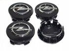 4pcs 54mm Opel wheel cap glossy black