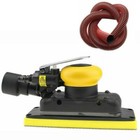 70*198mm Square Pneumatic Grinder Car Paint Finish Peel Pattern Dry Grinder