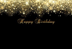 details about shiny gold glitter photography backdrop black happy birthday party backgrounds birthday backgrounds
