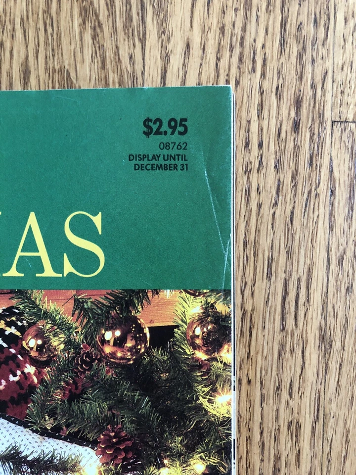 1985 Simplicity Country Christmas Magazine Crafts Needlework Patterns - Image 3 of 4