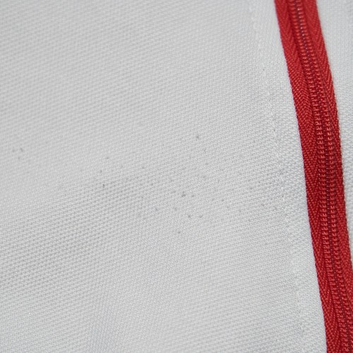 Adidas Hombre Blanco Rojo Materiales del Mundo Canadá Chándal Chaqueta Top Grande - Imagen 14 de 21