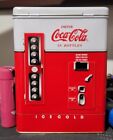 Coca Cola Red And White Coke Vending Machine Vintage Tin