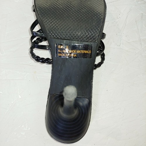 Women's Wild Diva high heels shoes clog size 5 dress up sandal - Picture 6 of 9