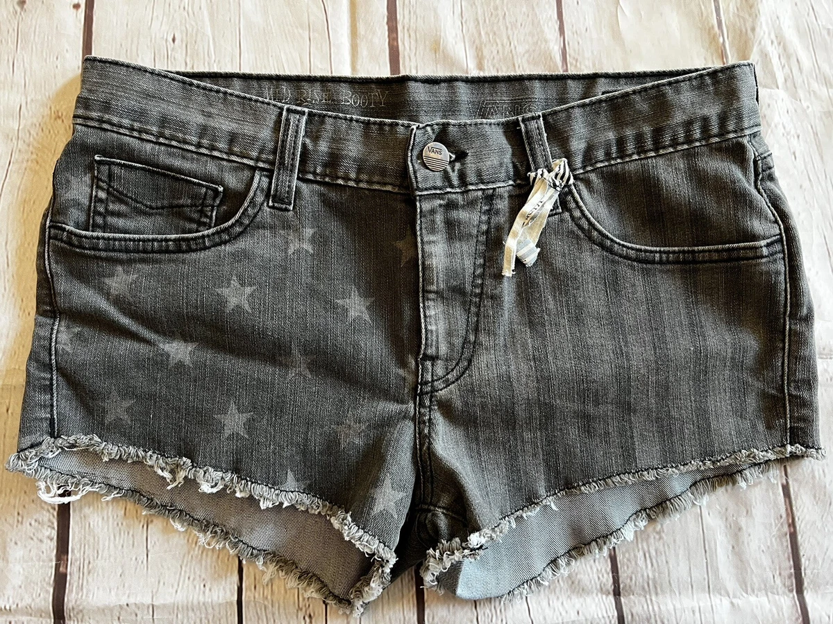 Vans cheap jean shorts