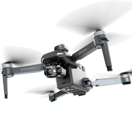 KF104 MAX 4K HD Drone GPS 3-Axis anti shake Brushless Motor Foldable Quadcopter - Picture 3 of 21