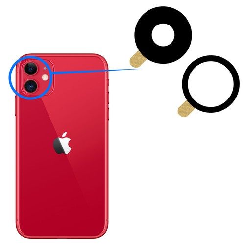 Reemplazo de Lente para cámara Trasera (Posterior) para iPhone 11 - Imagen 2 de 4
