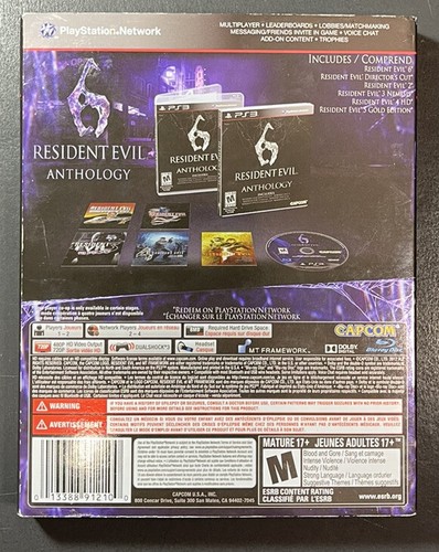 Resident Evil Anthology [con funda de cartón] (PS3) USADO - Imagen 2 de 11