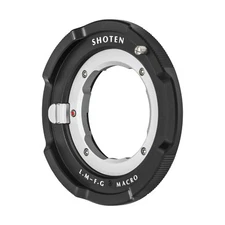 SHOTEN Leica M Lens to GFX Adapter w/ 3mm Helicoid for Fujifilm G Mount Camera