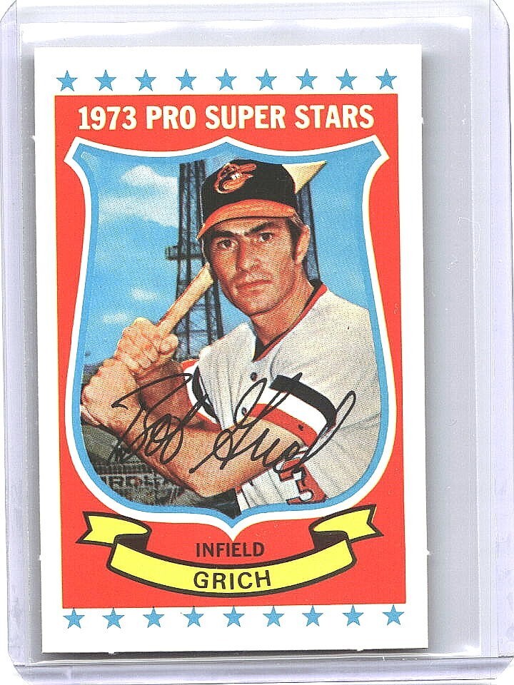 1973 Pro Super Stars Baseball Bobby Grich #39 NM/MT BALTIMORE ORIOLES