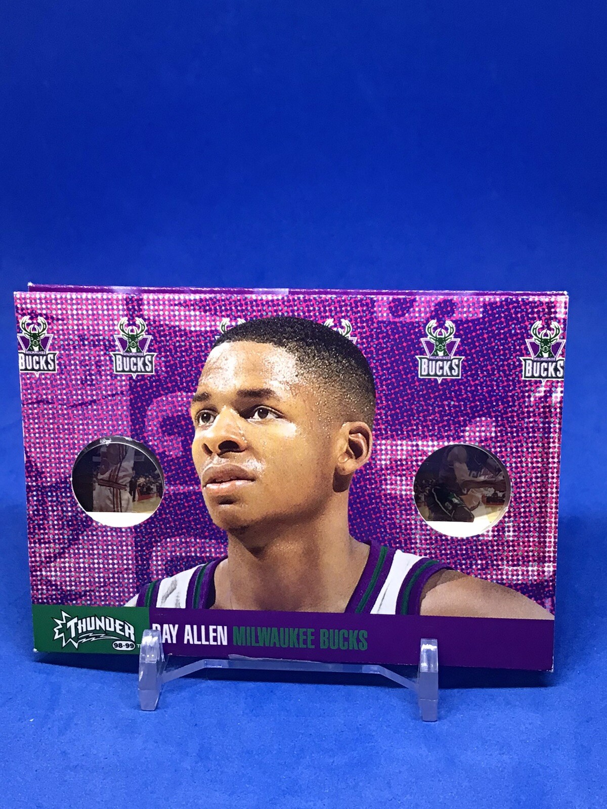 1998-99 Skybox Thunder Ray Allen Flight School Insert SP Bucks