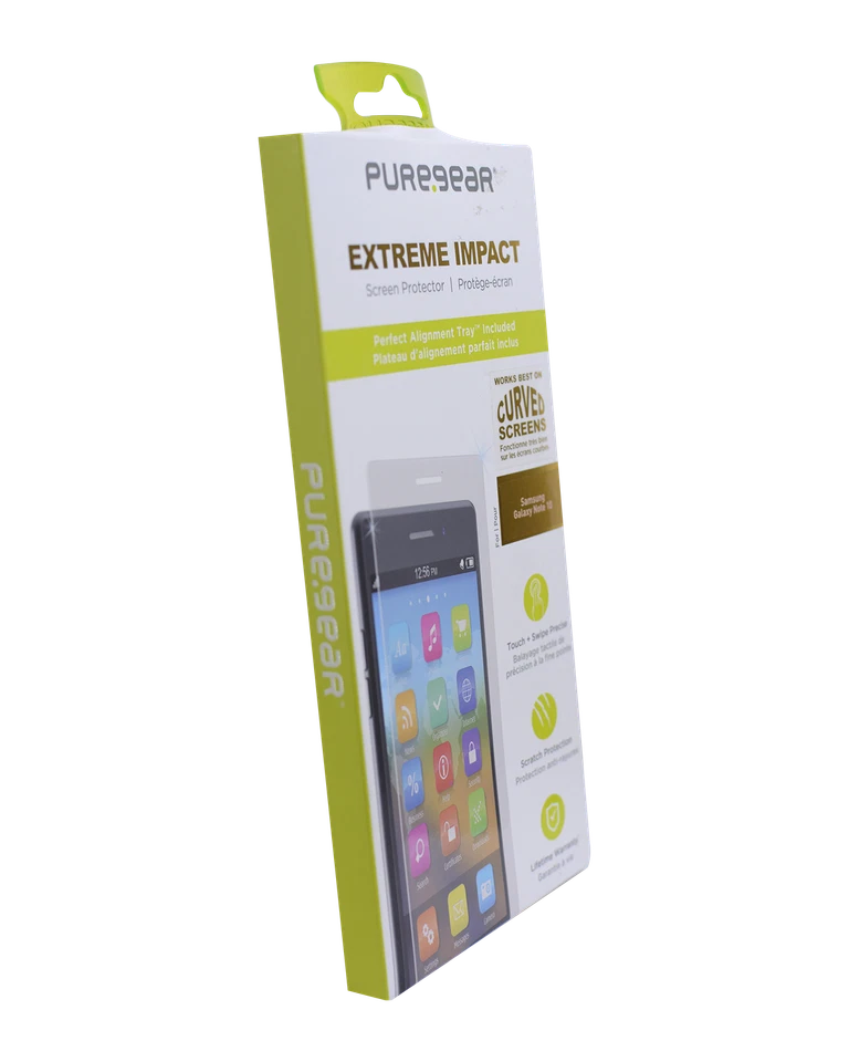 PureGear Extreme Impact Screen Protector for Samsung Galaxy S10 - Clear - Image 3 of 4