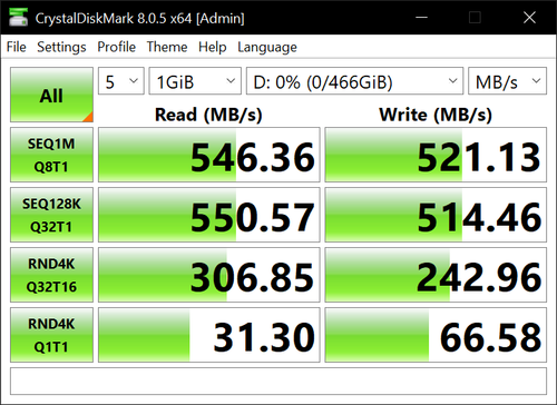 SAMSUNG 850EVO 500GB 6Gb/s SATA III MZMLN500HMJP mSATA SSD MZ-M5E500 100% Health - Afbeelding 4 van 4
