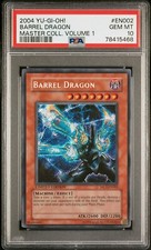 2004 Yu-Gi-Oh! Barrel Dragon Master Coll. Volume 1 MC1-EN002 Limited PSA 10