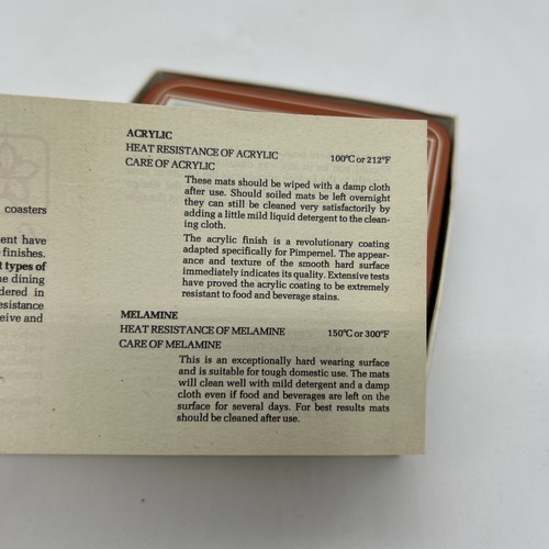 Posavasos traseros de corcho Australian Outback Pimpernel ruedas de colección aire acondicionado como nuevos - Imagen 13 de 15
