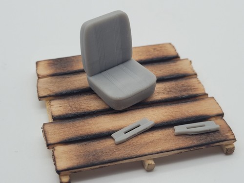 Vintage seats 25-F-S4cl For 1/24 1/25 scale (2pac)  - Picture 8 of 14