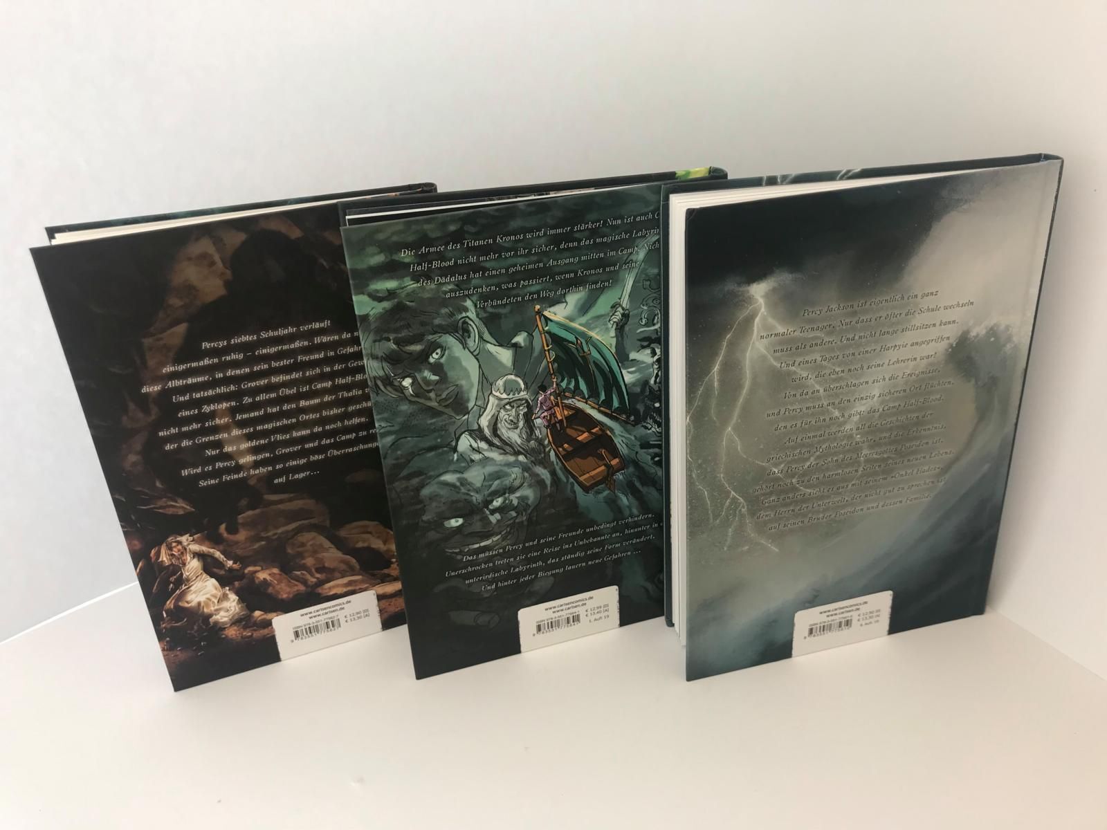 Thumbnail - Rick Riordan; Attila Futaki; Robert Venditti / Percy Jackson (comic)