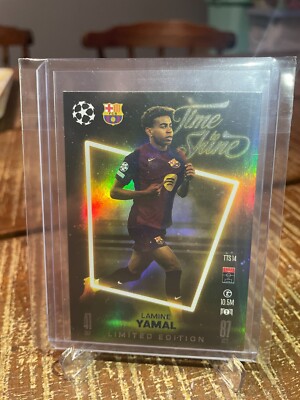 T*e様 24-25シーズン　ラミン　ヤマル 2024-25 Match Attax Lamine Yamal Time to Shine FCB | eBay