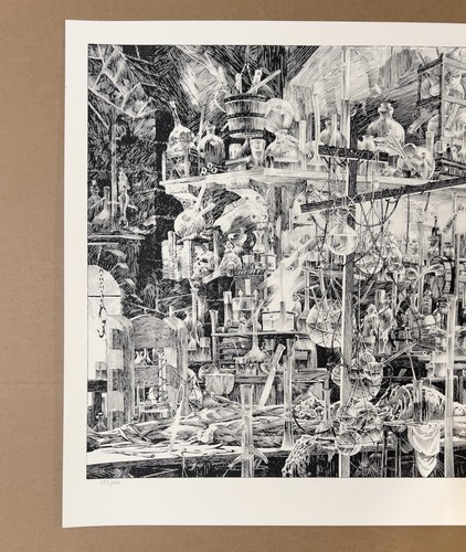 BERNIE WRIGHTSON SIGNED Edition I Shall Be With You On Your Wedding Night Poster - Bild 7 von 12