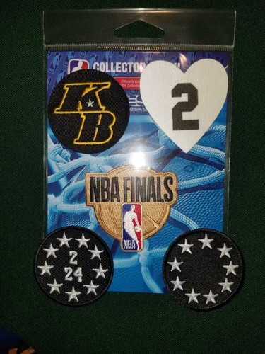Kobe KB Patch Gigi NBA Finals All Star Los Angeles Lakers Basketball Jersey KB - Picture 3 of 3
