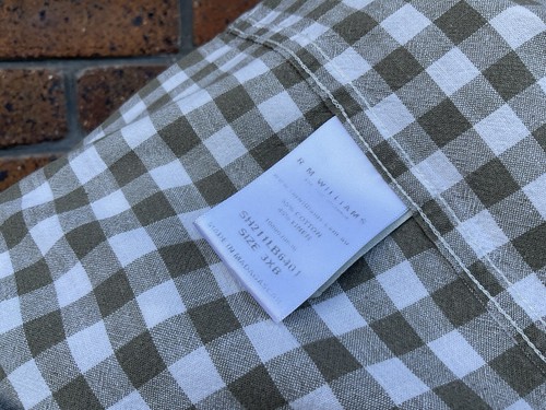 R. M. Williams Mens Short Sleeve Cotton/Linen Casual Shirt # Sz: 3XB - Picture 12 of 12