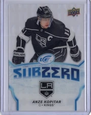 2018-19 ANZE KOPITAR UPPER DECK ICE SUB ZERO
