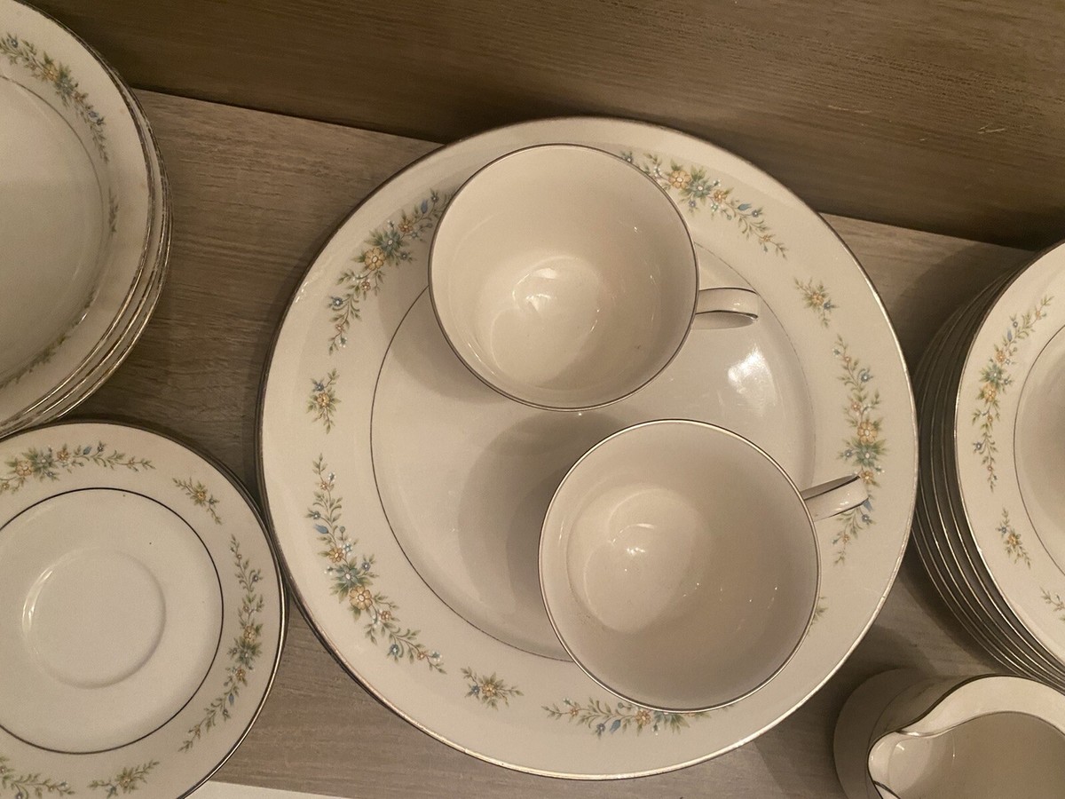 Noritake Ivory China Christina Pattern # 7056 Set Of 24 Pcs | eBay