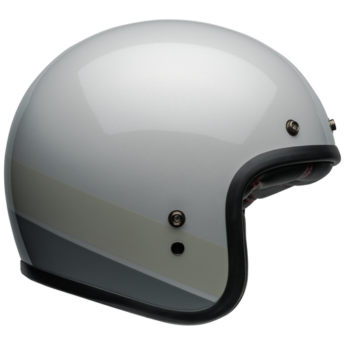 Casco de motocicleta Bell Custom 500 2024 - Apex Silver Flake - Imagen 5 de 12