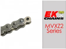 EK MVXZ2-530 MOTORCYCLE CHAIN 120 LINKS TENSILE STRENGTH 9300 lbs CHROME