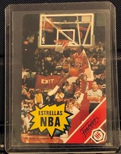 1988 Fournier Estrellas MICHAEL JORDAN Card ( Ready To Be Graded ! )