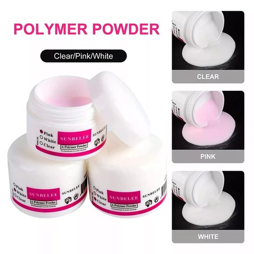 Kit de arte en uñas acrílico herramientas para uñas decoración, juego de puntas de herramientas de polvo brillante - Imagen 6 de 10