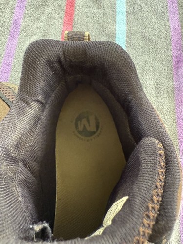 Merrell Herren Wanderschuhe 10,5 M braun robust Mesh & Wildleder Obermaterial robuste Sohle - Bild 10 von 10