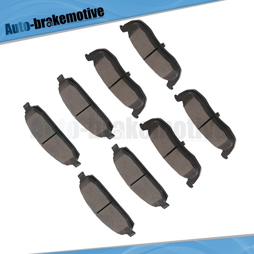 FRONT AND REAR SEMI METALLIC BRAKE PAD KIT FOR JEEP GRAND CHEROKEE COMMANDER V6 - Bild 9 von 12