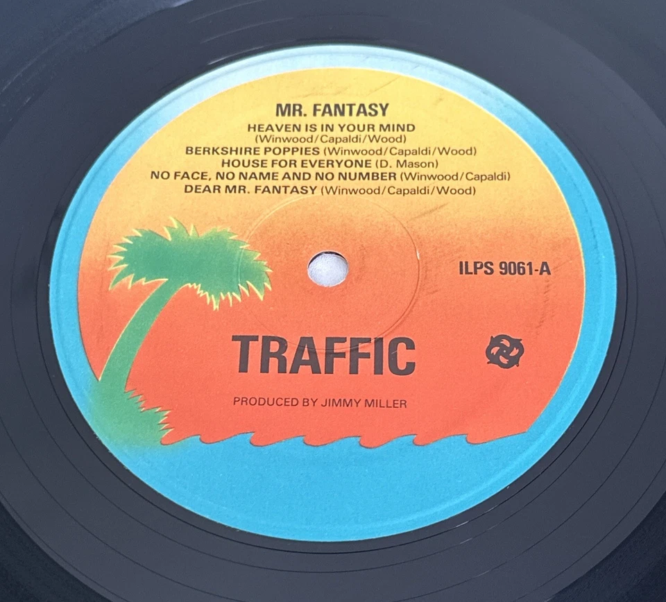 Traffic " Mr Fantasy " Lp Vinyl Record Island Label VG+ / VG+ Condition - Image 4 of 4