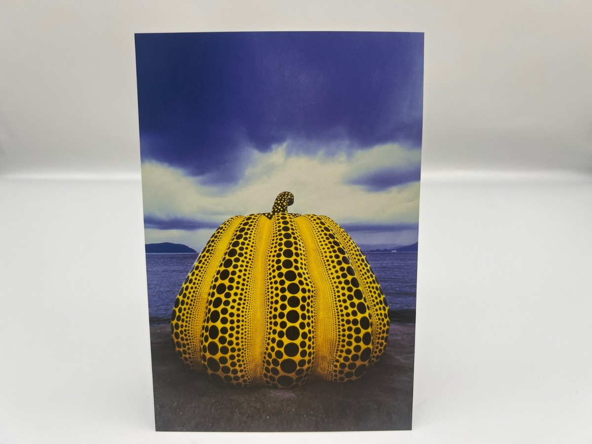 【pumpkin】臼のみ、直径45cm高さ55cm Yayoi Kusama 
