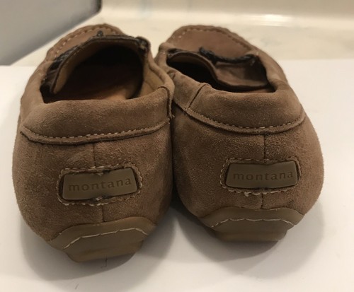Montana Artisan Crafted Women's Loafers/ Driving Shoes Leather Size 8M EUC - Picture 3 of 9