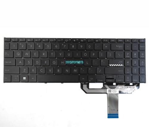 New Asus Vivobook X1505 X1505VA X1505ZA X1602 X1605 X1605VA Keyboard Backlit US - 第 4/5 張圖片