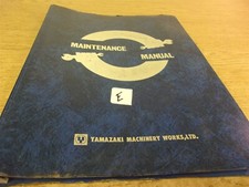 Instruction Manual for Purchased Units for Machining Center "E" *FREE SHIPPING*