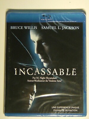 BLU-RAY UNZERBRECHLICH [ M. NIGHT SHYAMALAN ] Französische Ausgabe NEU IM BLISTER