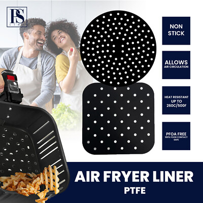 Luftfritteuse PTFE Futter, strapazierfähig Teflon Schutzfolie Matte Antihaftbeschichtet