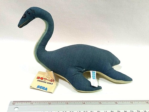 Vintage DINOSAUR WORLD Sega JAPAN Import 1993 Plush Toy Figure 2 Set H/Tag RARE - Picture 4 of 8