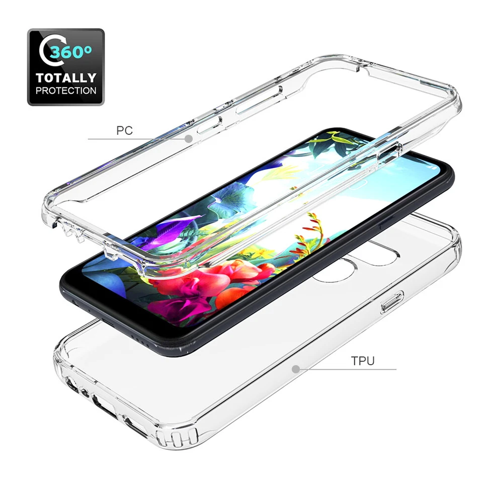 For LG Harmony 4/Premier Pro Plus/Xpression Plus 3 Builtin Screen Protector Case - Image 2 of 4