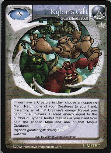 You Pick - Kybar's Teeth - Magi Nation Duel (MND) TCG/CCG Cards Rare/Uncommon - Picture 47 of 93