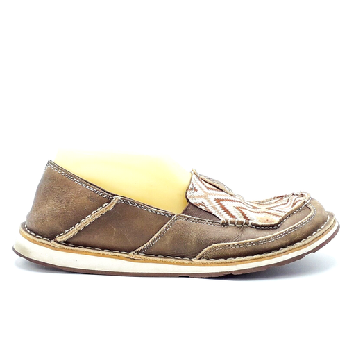 Ariat Aztec Cruiser Womens Brown And Tan Shoes Loafers Flats Size 8.5 B - Picture 2 of 10