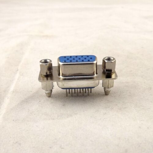 D-SUB DB15 15 Pin Female DIP PCB Straight Solder Connector Adapter DP15 3 Rows - Picture 2 of 12