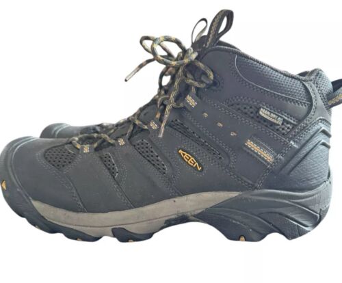 Keen Utility Men's Lansing Mid Waterproof Steel Toe Work Boots US Size 9.5 - Picture 3 of 6