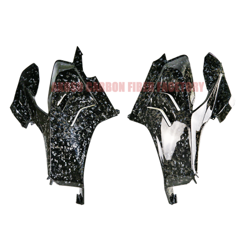 Carbon Fiber For Panigale V4 S R 2018-2021 Upper Side Fairings Bodywork Panel - Imagen 19 de 32