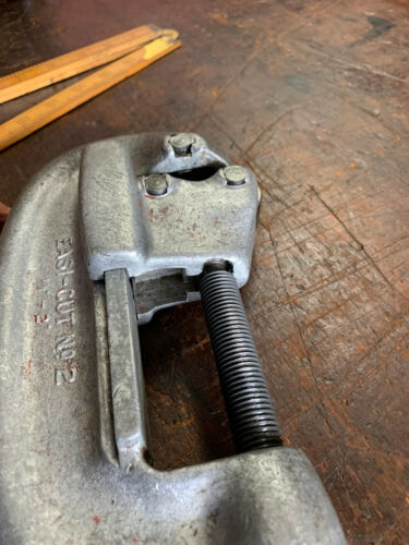 Vintage Pipe Cutters No.2 Dur-Alloy Ezi-Cut 1/8" to 2" Made in Australia - Picture 8 of 11