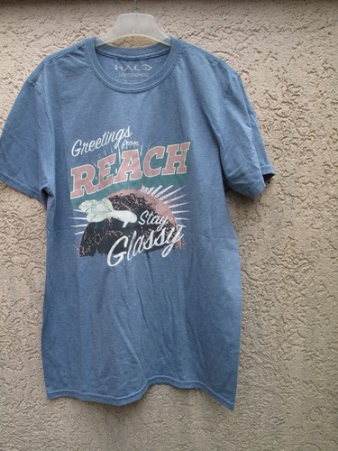 Halo Lootgaming T-Shirt - "Greetings from Reach", Gr. M gebraucht - Bild 1 von 3