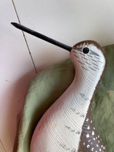Sandpiper Decoy Wooden Vintage - Picture 4 of 20